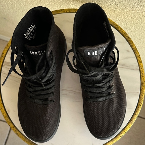 NOBULL Women’s Black High Top Sneakers - Picture 3 of 6